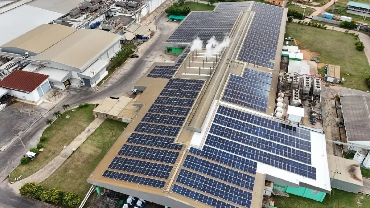 พลังงานแสงอาทิตย์มาแรง เดินหน้าติดตั้ง  “โซลาร์รูฟ” กลุ่มธุรกิจอาหารเกษตร