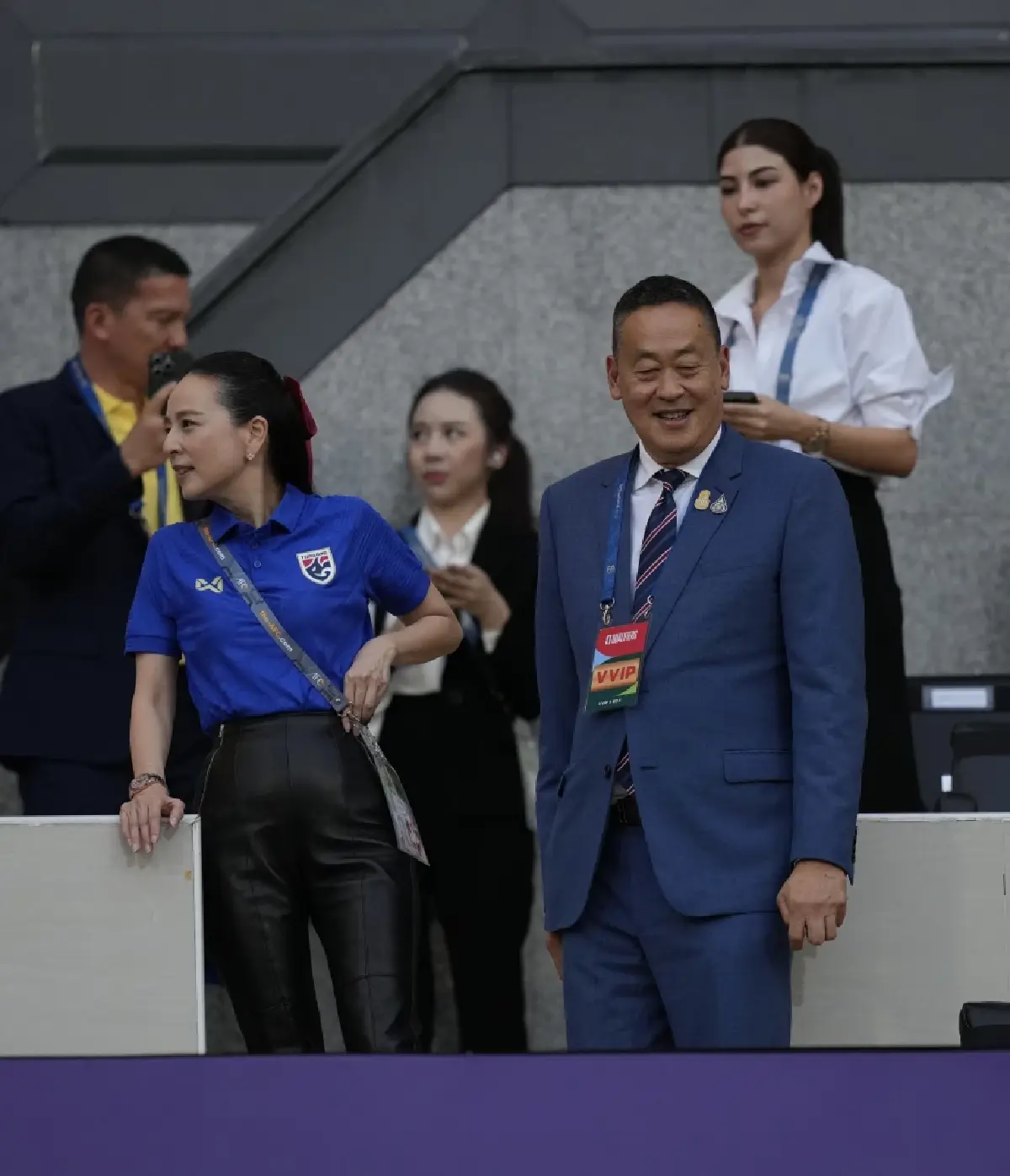 ไม่พลาด ! "นายกเศรษฐา" เชียร์ไทยติดขอบสนาม ระดมทุดอัดฉีดแต้มละ 3 ล้านบาท