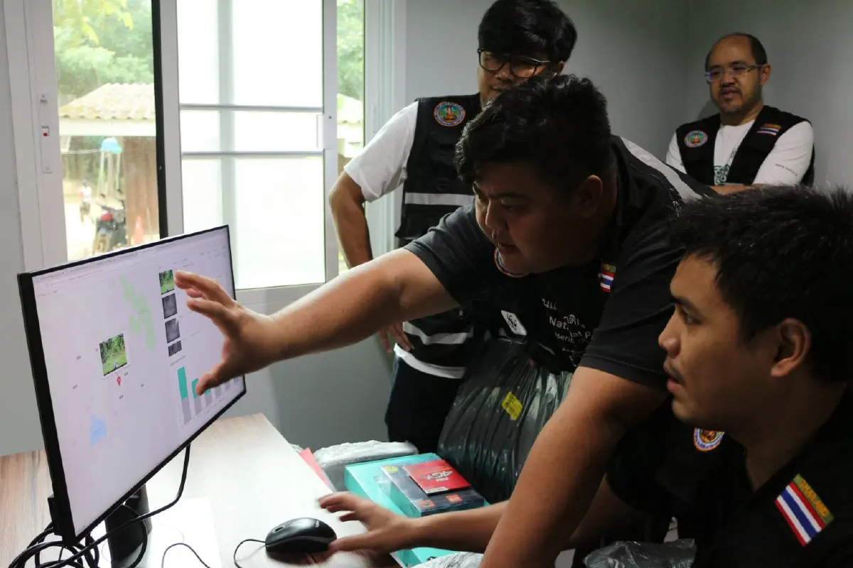 ลดความขัดแย้งระหว่าง 'ช้างกับคน' ด้วย AI เตือนภัย-เฝ้าระวังช้างป่า