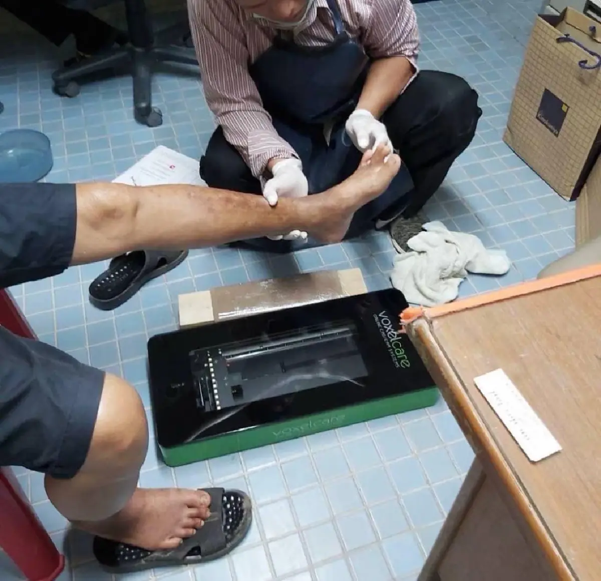 “แผ่นรองฝ่าเท้าสุขภาพ” นวัตกรรมไทย ช่วยผู้ป่วยเบาหวาน