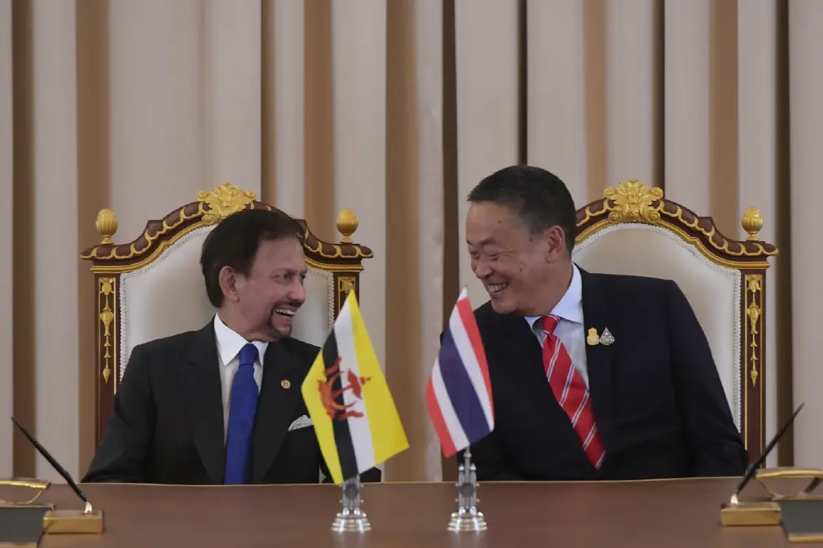 นายกฯเศรษฐาถวายการต้อนรับสมเด็จพระราชาธิบดีบรูไนเยือนไทยเป็นทางการ