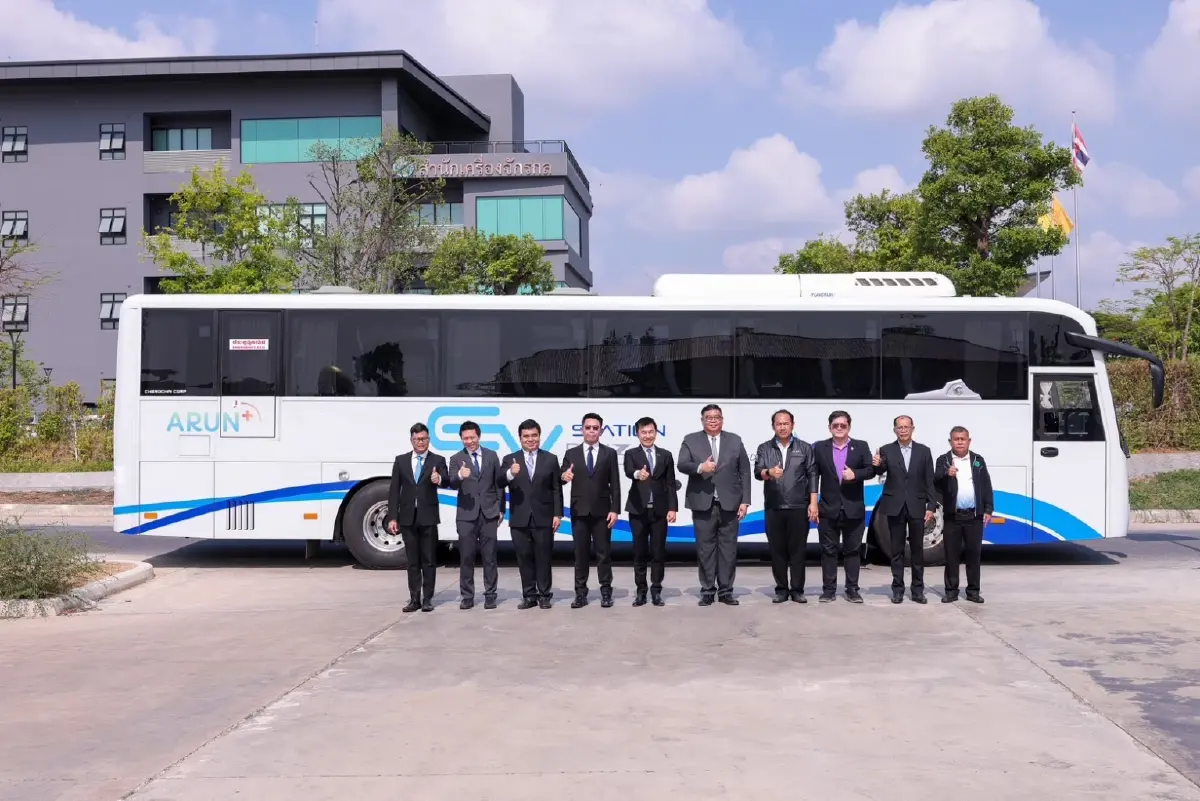 OR ร่วมกับ กรมชลประทาน ยกระดับรถโดยสารขับเคลื่อนด้วยพลังงานไฟฟ้า