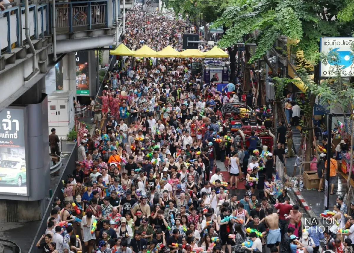 กทม.ปรับแผนจัดกำลังเสริมจัดระเบียบพื้นที่เล่นน้ำสงกรานต์สีลม-ข้าวสาร