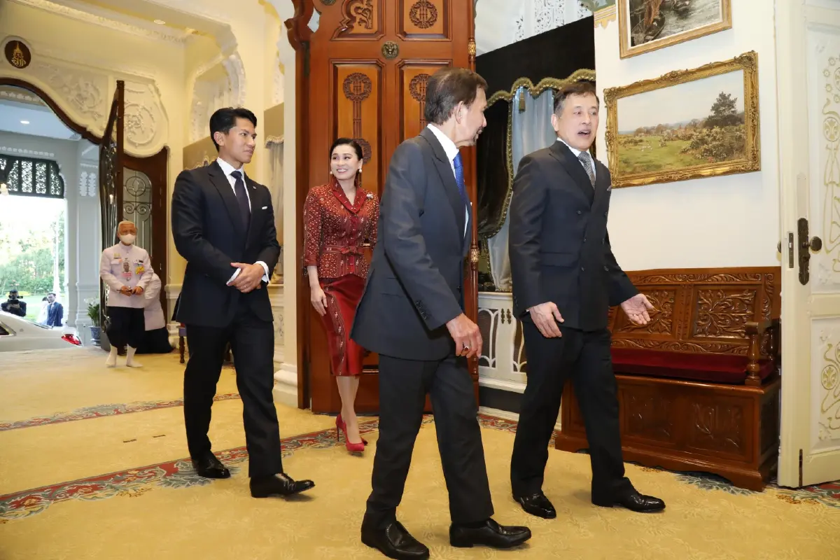 ในหลวง พระราชินี ทรงรับสมเด็จพระราชาธิบดีแห่งบรูไนฯ ในโอกาสเสด็จเยือนไทย