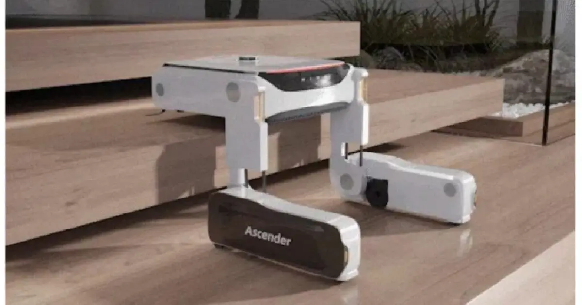 Ascender หุ่นยนต์ดูดฝุ่นอัจฉริยะที่ขึ้นและทำความสะอาดบันไดได้