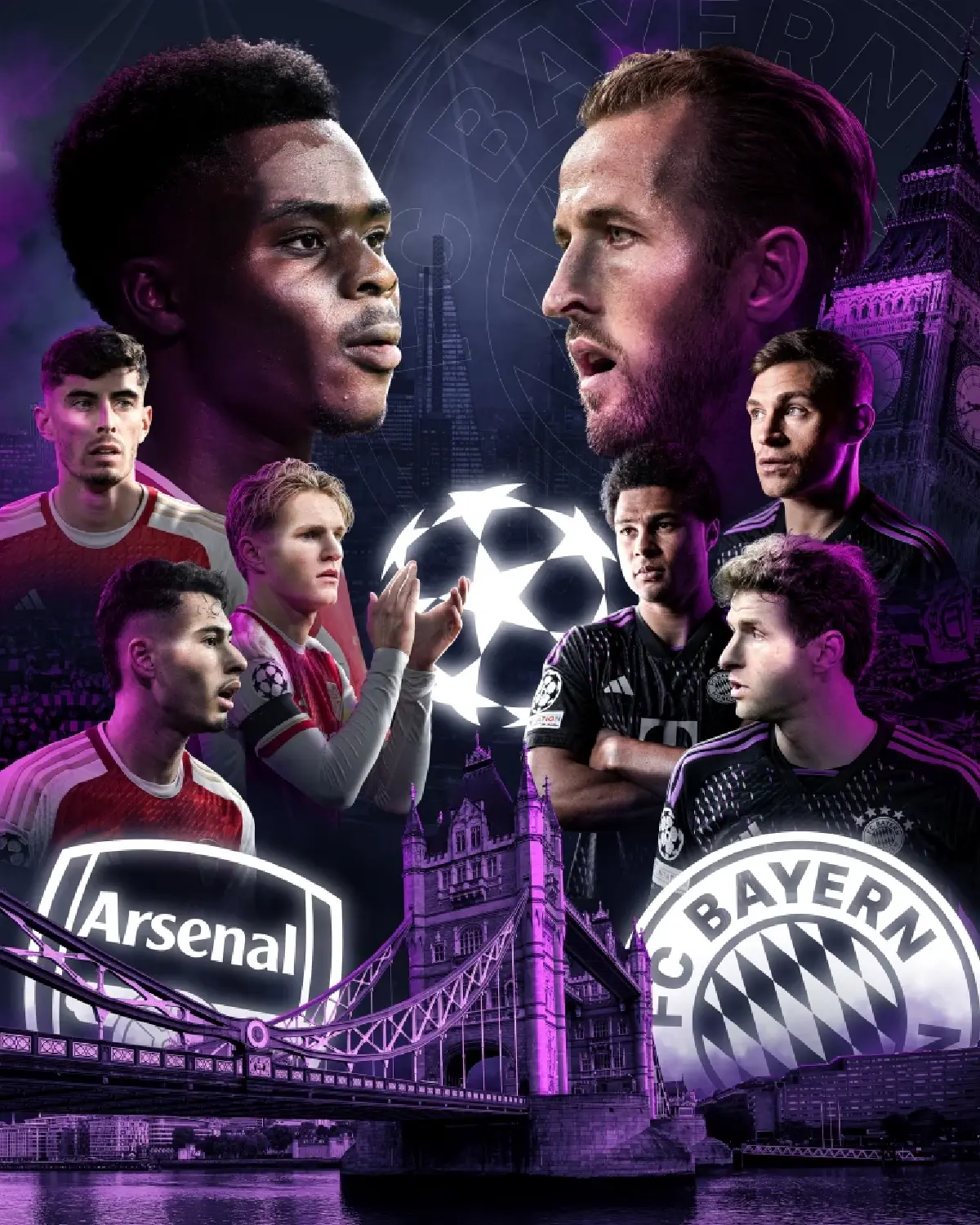 ถ่ายทอดสด วิเคราะห์บอล ยูฟ่า แชมเปี้ยนส์ลีก อาร์เซนอล VS บาเยิร์น