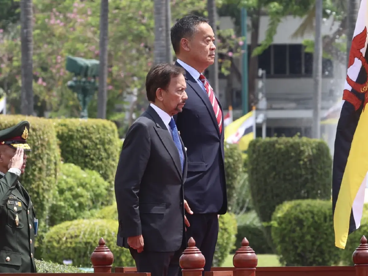 นายกฯเศรษฐาถวายการต้อนรับสมเด็จพระราชาธิบดีบรูไนเยือนไทยเป็นทางการ