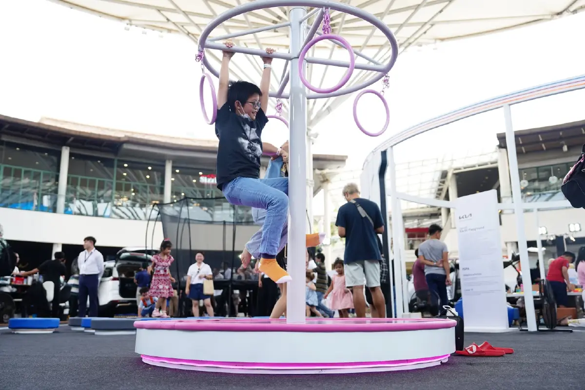 KIA EV Playground เปิดสนามเด็กเล่นเสริมเยาวชนเรียนรู้พลังงานสะอาด