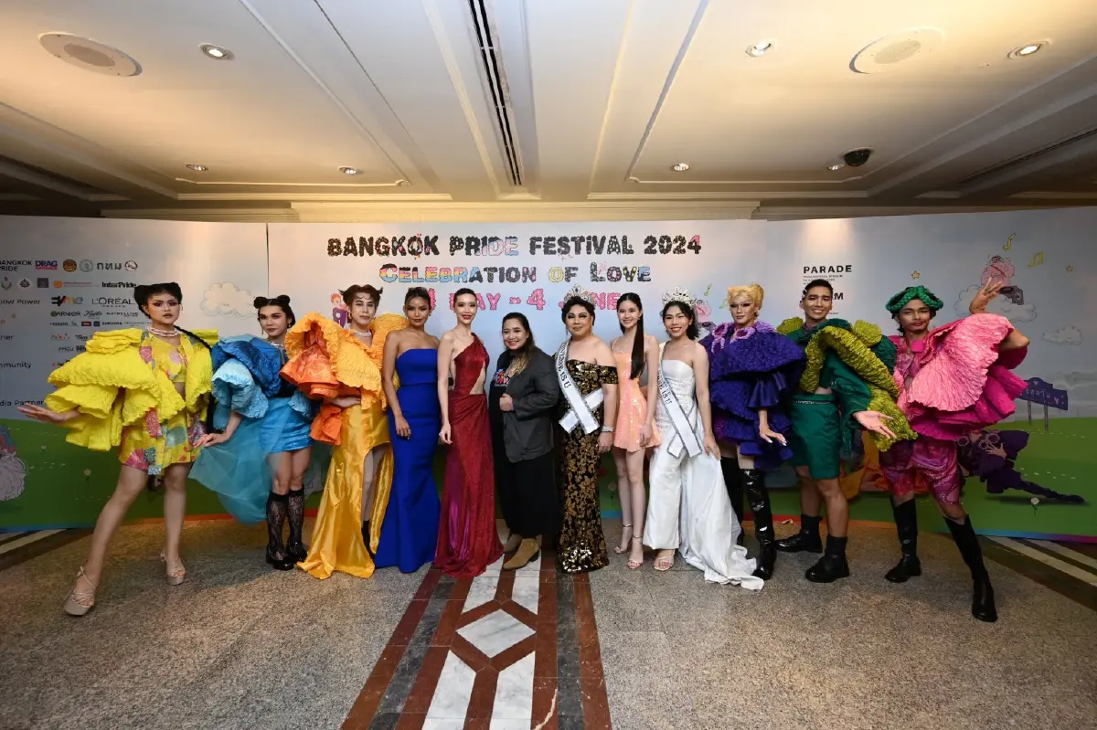 "Bangkok Pride Festival 2024" ถนนสีรุ้ง ร่วมฉลองสมรสเท่าเทียมในไทย