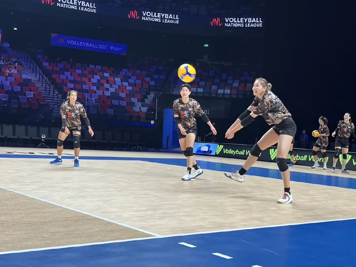 ถ่ายทอดสด วอลเลย์บอลหญิงเนชั่นส์ ลีก 2024 ทีมชาติไทย vs โดมินิกัน