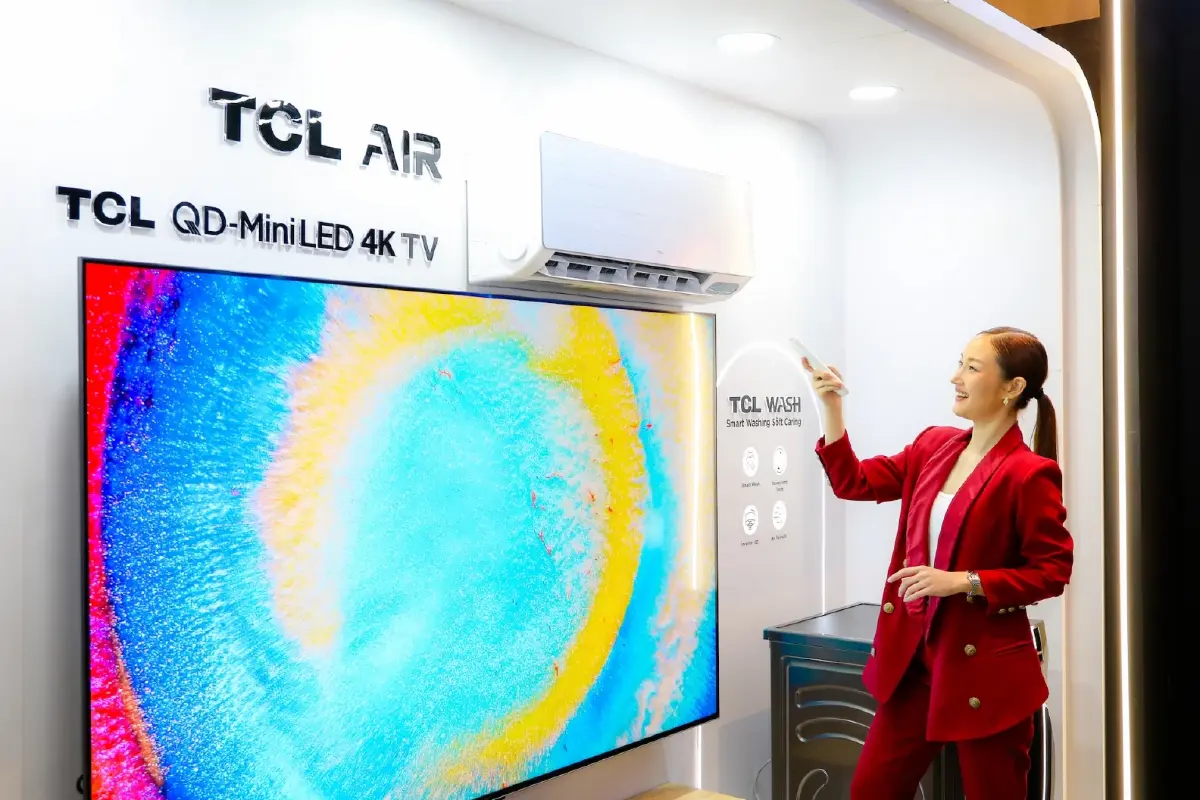 TCL ใช้นวัตกรรมพัฒนาเครื่องใช้ไฟฟ้าในบ้าน พร้อมขยายฐานลูกค้าสู่กลุ่ม IT