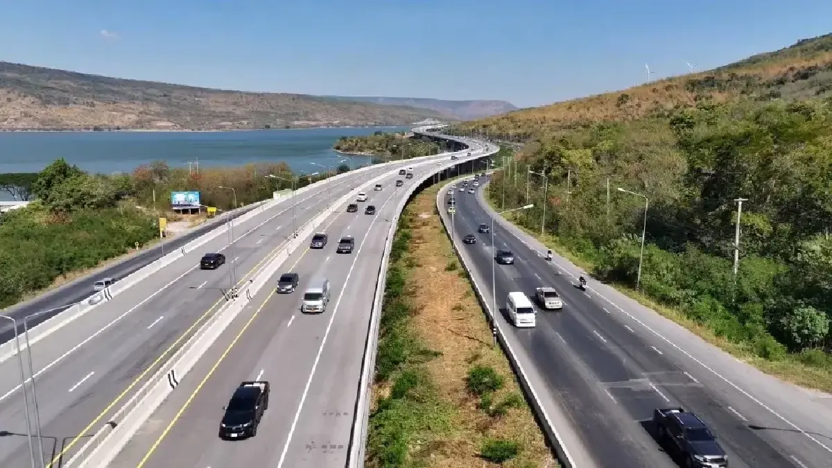 เตรียมเปิดวิ่งฟรี "มอเตอร์เวย์M6 บางปะอิน-โคราช"  รับปีใหม่ 68