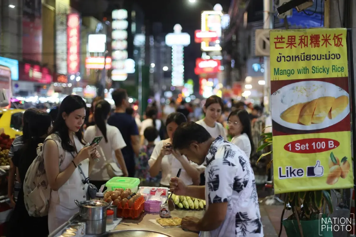 ชัชชาติ เยือนเยาวราชอย่าง ROCKSTAR ยันไม่รู้เรื่อง"ลิซ่า"ติดถ่าย MV