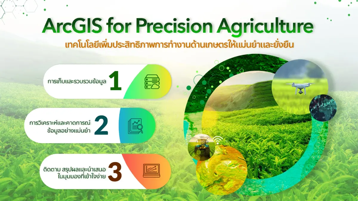 เร่งพัฒนา AgriTech ทรานสฟอร์มไทยสู่เกษตรดิจิทัล ชู AI ยกระดับเกษตรแม่นยำ