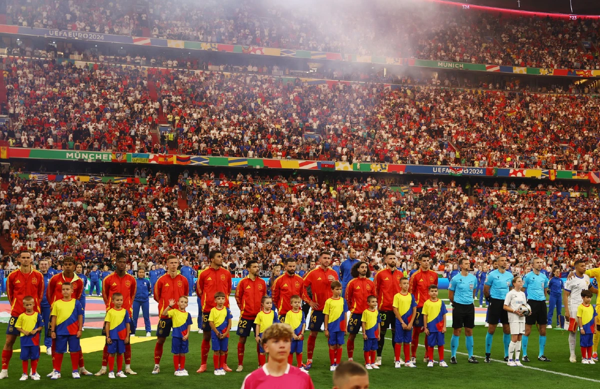 กระทิงดุ เข้าชิงชนะเลิศ ! สเปน 2-1 ฝรั่งเศส ผลฟุตบอลยูโร 2024