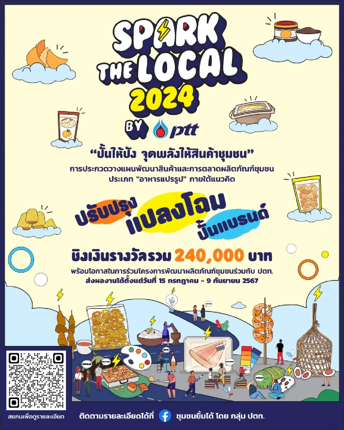 ปตท. จัด “ปั้นให้ปัง จุดพลังให้สินค้าชุมชน” การประกวดแผนพัฒนาผลิตภัณฑ์