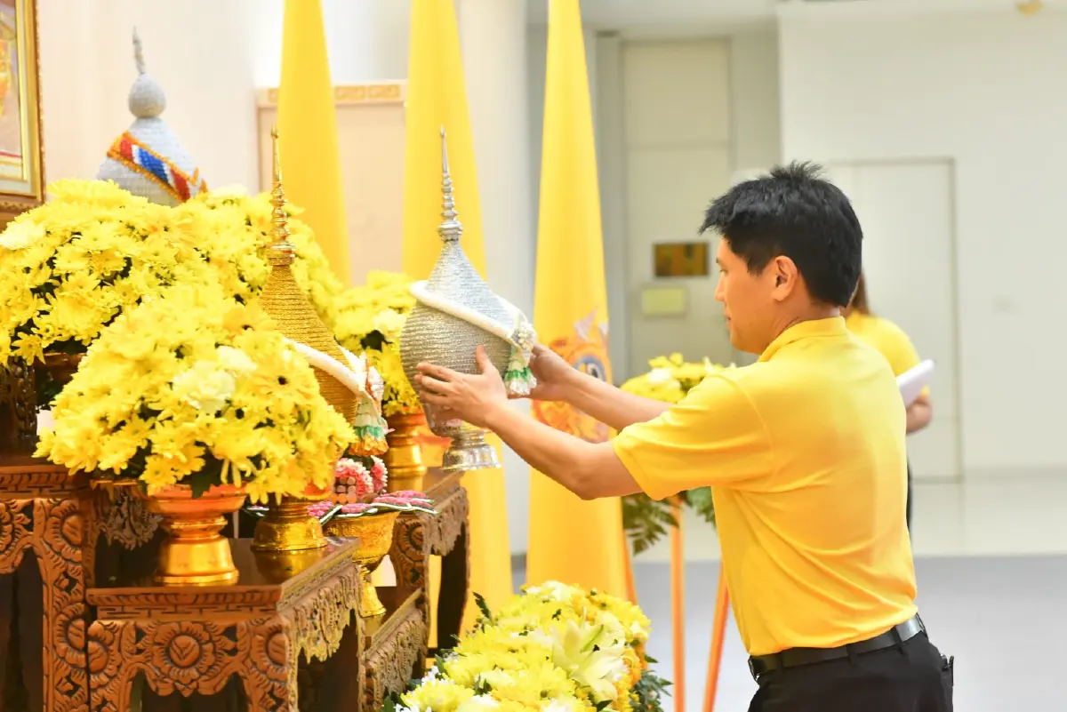 TOA จัดพิธีถวายพระพรชัยมงคลพระบาทสมเด็จพระเจ้าอยู่หัว  เนื่องในโอกาสเฉลิมพระชนมพรรษา 6 รอบ