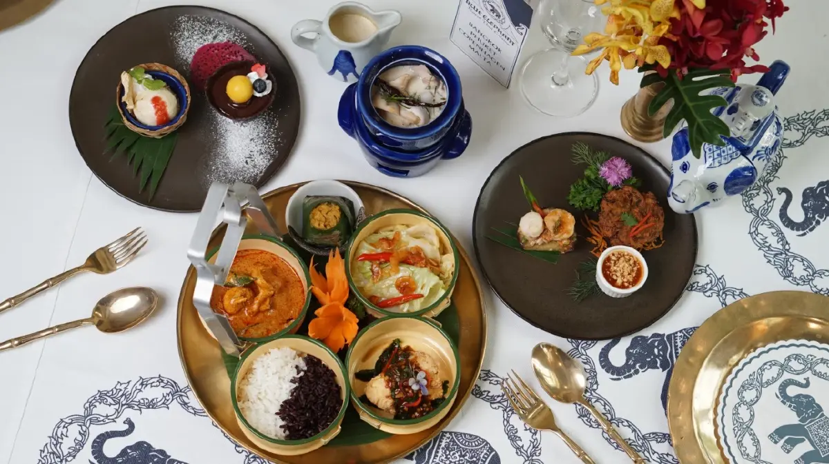 BUSINESS‭ SET LUNCH เสน่ห์ของปิ่นโตมื้อกลางวัน ย้อนวันวานกับ บลู เอเลเฟ่นท์