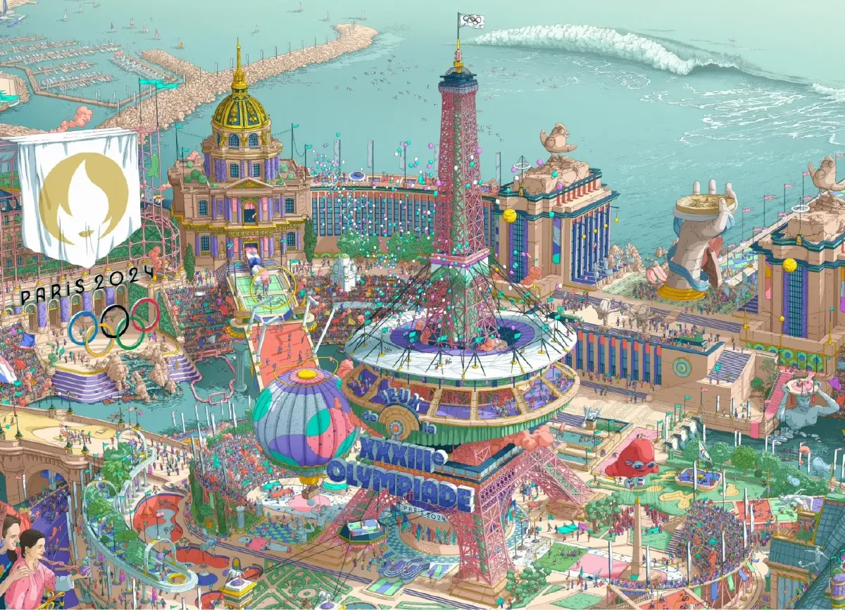 เปิดเบื้องหลังงานศิลป์ สงสัยหรือไม่อะไรในกล่องที่ให้นักกีฬาโอลิมปิก!