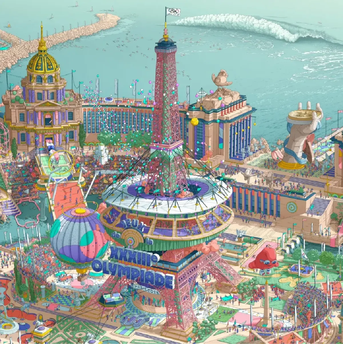 เปิดเบื้องหลังงานศิลป์ สงสัยหรือไม่อะไรในกล่องที่ให้นักกีฬาโอลิมปิก!