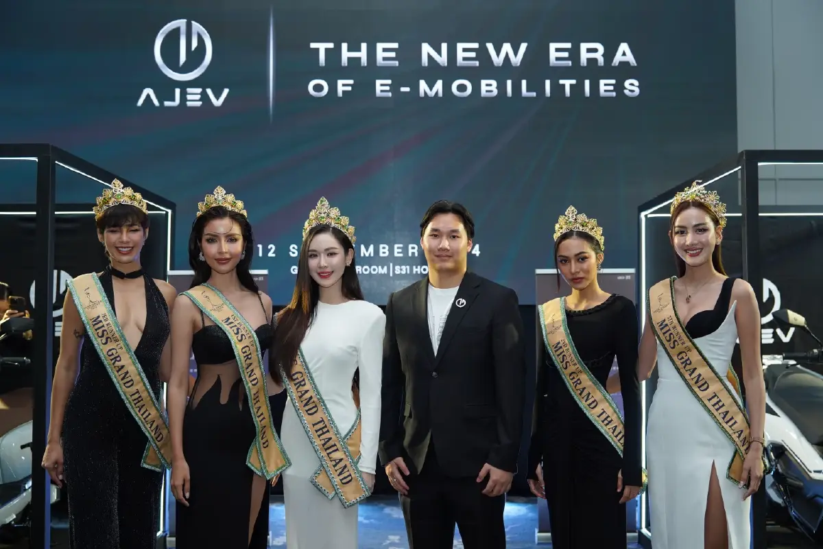 AJ ประกาศรุกตลาด EV เปิดตัว 6 รุ่นใหม่ ภายใต้สโลแกน "POWER YOUR CONFIDENCE มั่นใจ…ไปให้สุดทาง"