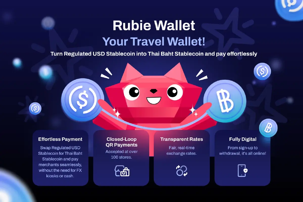 SCB 10X ส่ง Rubie Wallet ทดสอบ Regulatory Sandbox ธปท.-ก.ล.ต. วันที่ 5-25 พ.ย.นี้