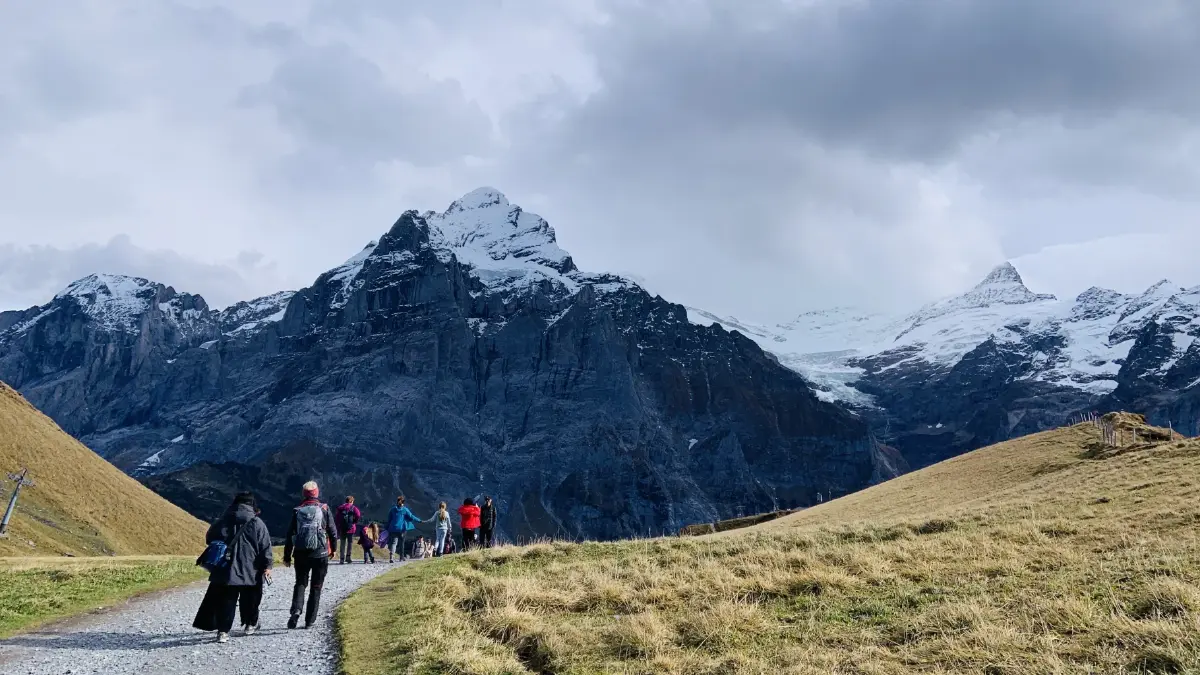 ยอดเขาไอเกอร์ (Eiger) ด้านนอร์ธเฟซ จากกรินเดิลวาลด์ เฟียสต์ 