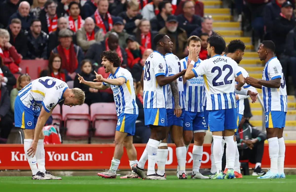 เข้าหน้าหนาวอย่างเป็นทางการ ! ลิเวอร์พูล ทุบ ไบร์ทตัน 2-1 จ่าฝูงพรีเมียร์ลีก