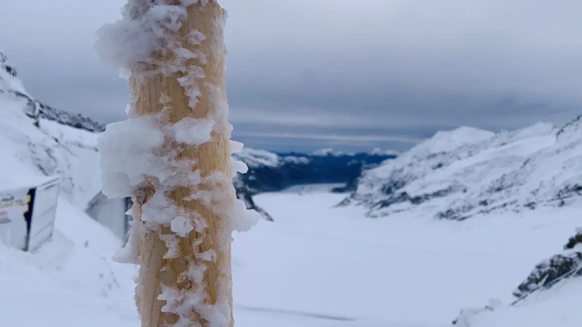 อากาศหนาวยะเยือกระดับ -5 องศาในช่วงกลางเดือนตุลาคมที่ยุงเฟรายอค