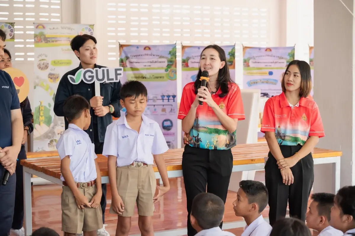 กัลฟ์ชวนน้องเรียนรู้พลังงานสะอาดและการแยกขยะเพื่ออนาคตยั่งยืน