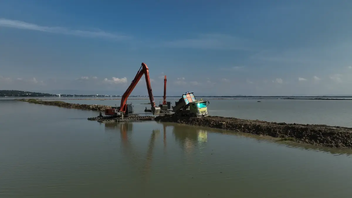 โครงการพัฒนากว๊านพะเยา ระยะที่ 3 โครงการชลประทานพะเยา   ตำบลสันป่าม่วง   อำเภอเมืองพะเยา จังหวัดพะเยา