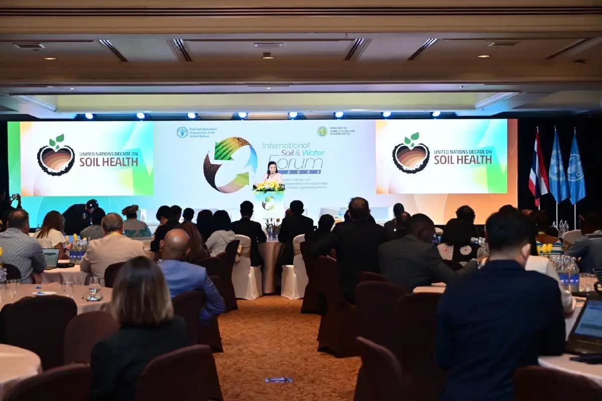 “นฤมล”เปิดประชุมดินโลก United Nations decade on Soil Health