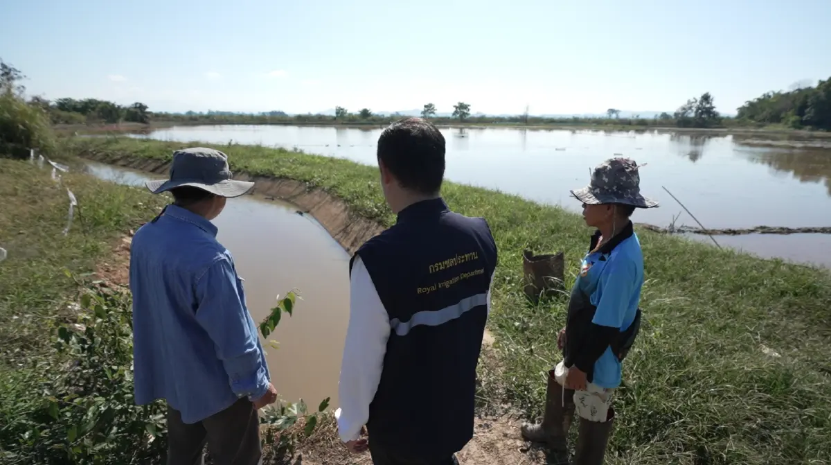 โครงการพัฒนาแก้มลิงเวียงหนองหล่มพร้อมอาคารประกอบ จังหวัดเชียงราย