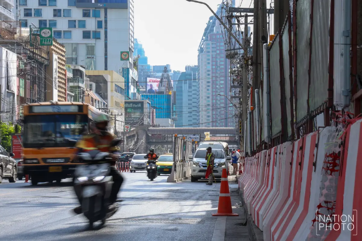 วันสุดท้าย วันนี้ 17 ม.ค. 68  ปิดสะพานราชเทวี 3 ปี เตรียมสร้างรถไฟฟ้าสายสีส้ม