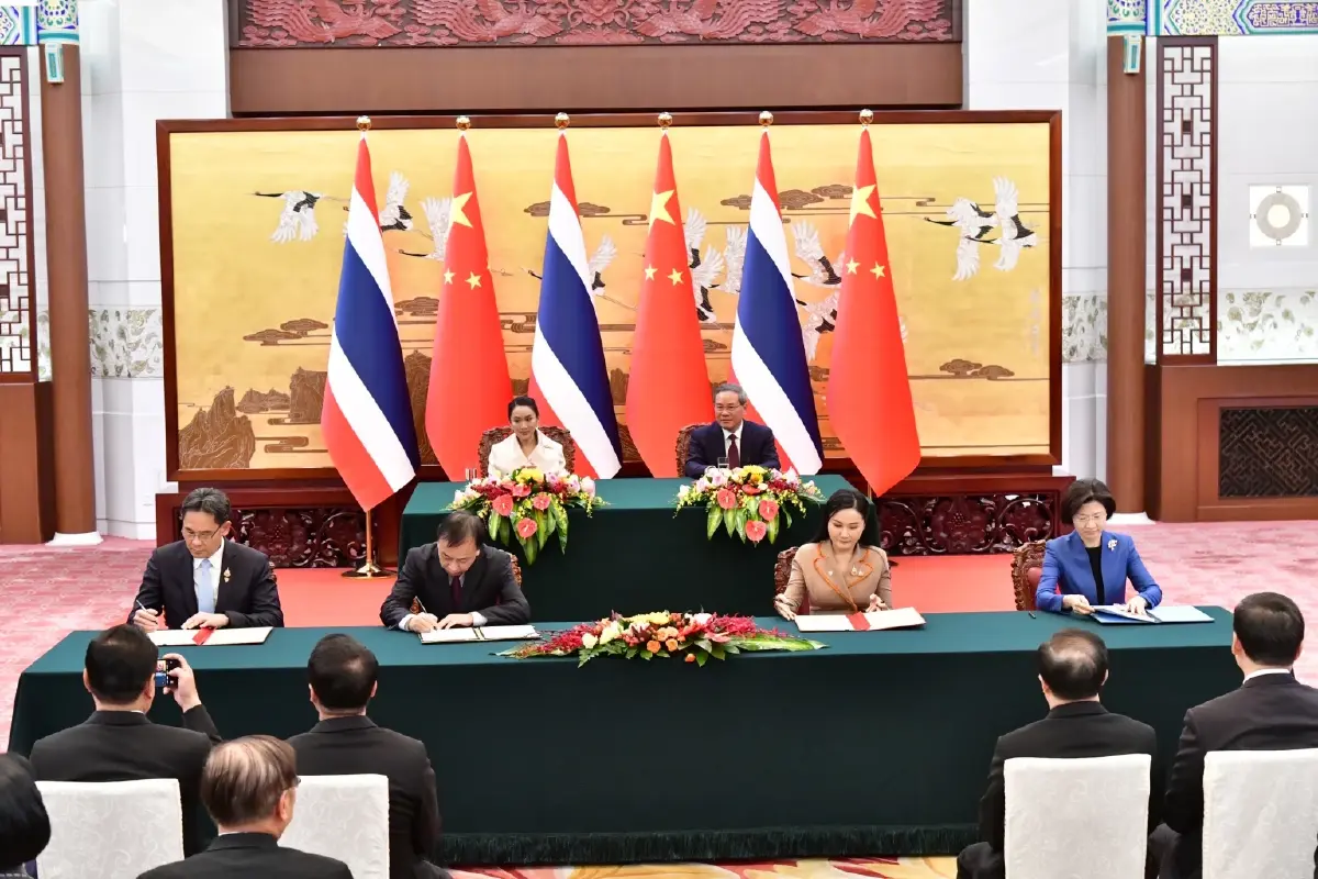 หุ้นส่วนยุทธศาสตร์! เปิด 14 ข้อตกลงไทย-จีน กระชับมิตร ขยายโอกาสรอบด้าน