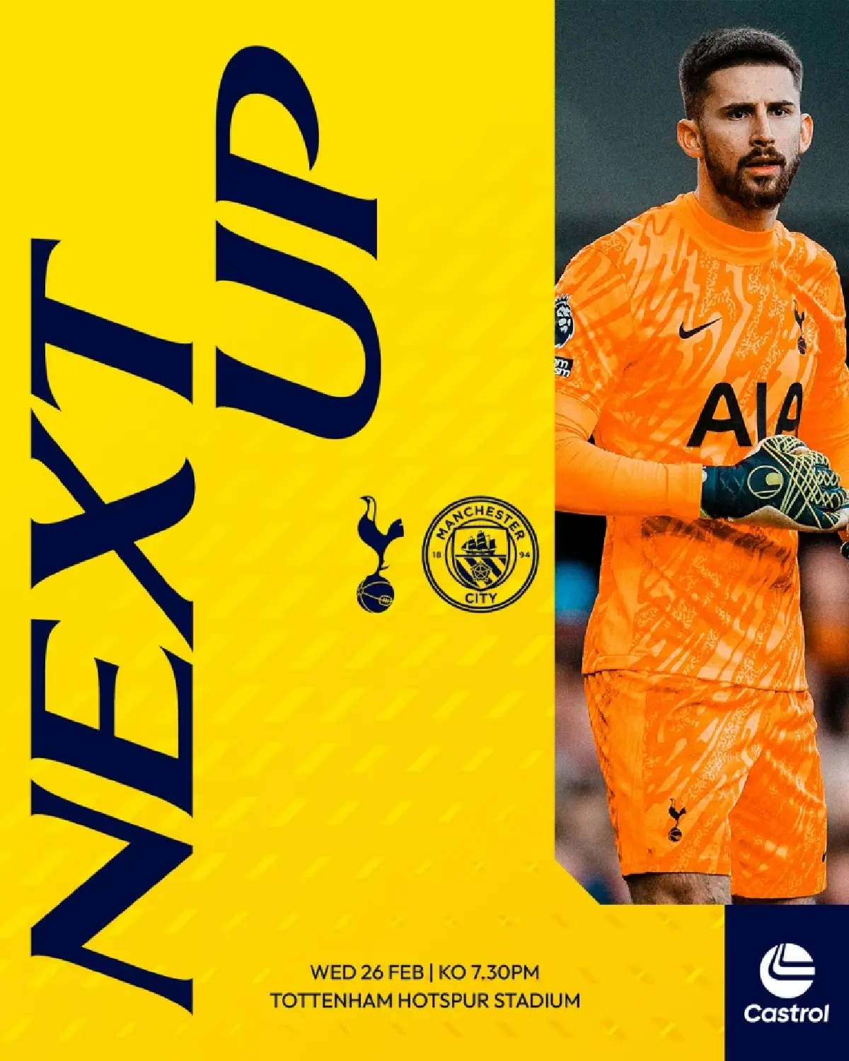 ดูบอลสด พรีเมียร์ลีก สเปอร์ส VS แมนซิตี้ ถ่ายทอดสด วันนี้ 26 ก.พ.68