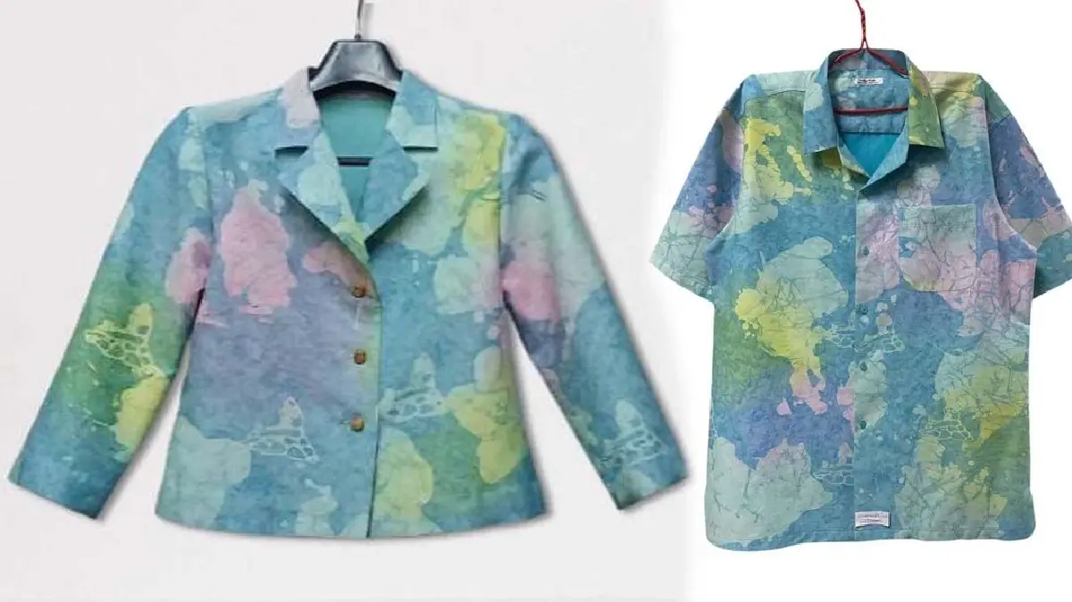 ตัวอย่างเสื้อผ้าบาติก