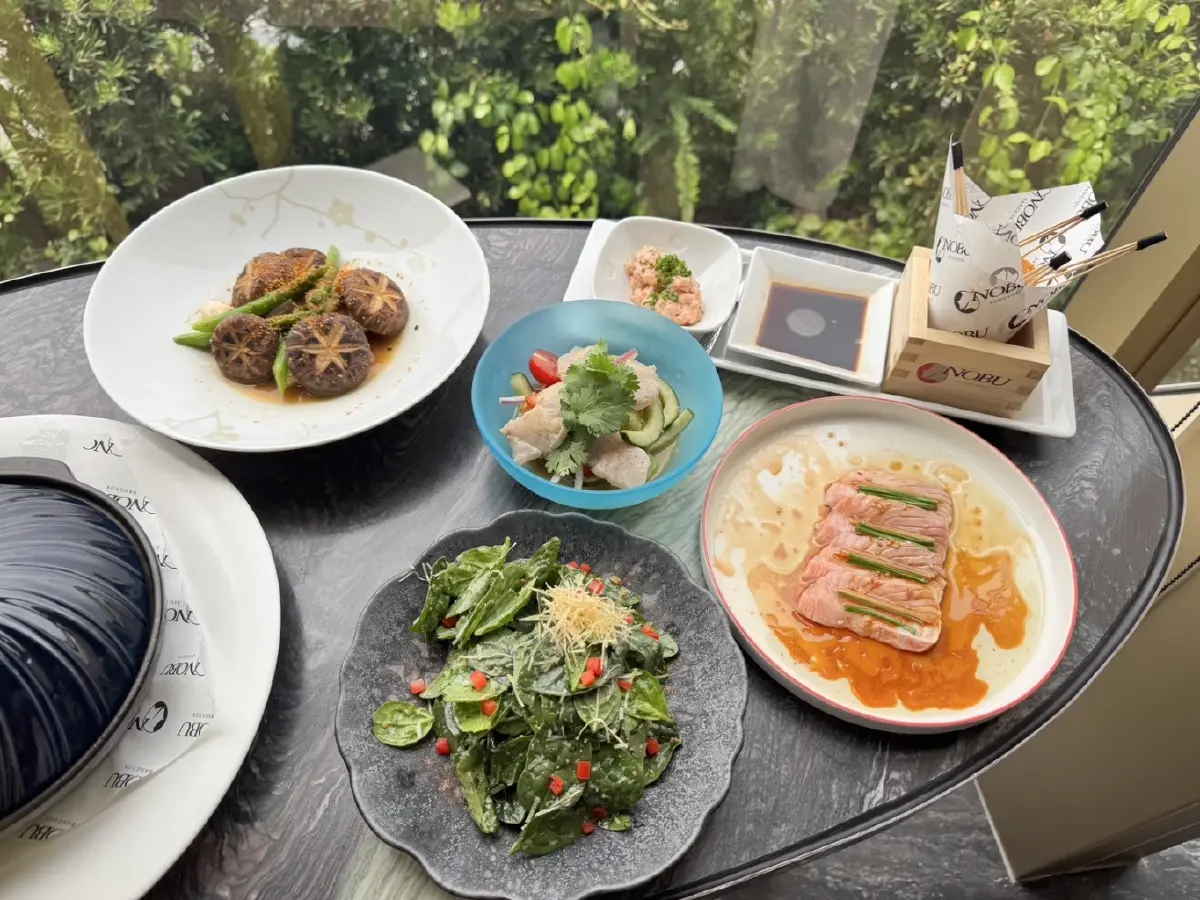 สัมผัสเซ็ตเมนูอาหารกลางวันสุดหรูที่ Nobu Bangkok พร้อมวิวตระการตา