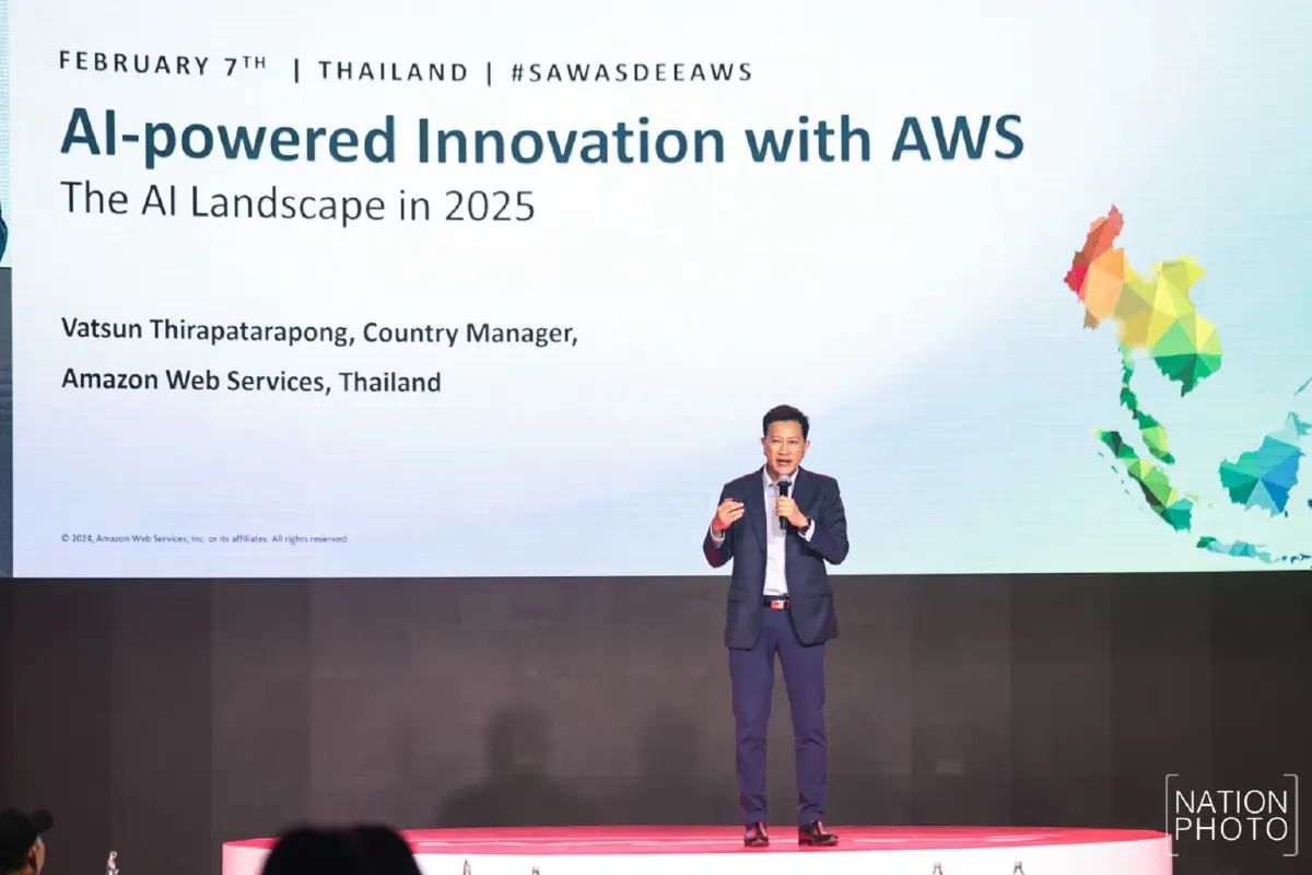 AWS ชี้ปี 2025 คือยุค GEN AI ใช้งานจริง สร้างมูลค่าองค์กร