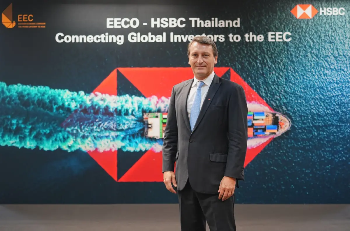 นายจอร์โจ กัมบา ประธานเจ้าหน้าที่บริหารและหัวหน้ากลุ่มลูกค้าธุรกิจ ธนาคารเอชเอสบีซี ประเทศไทย 