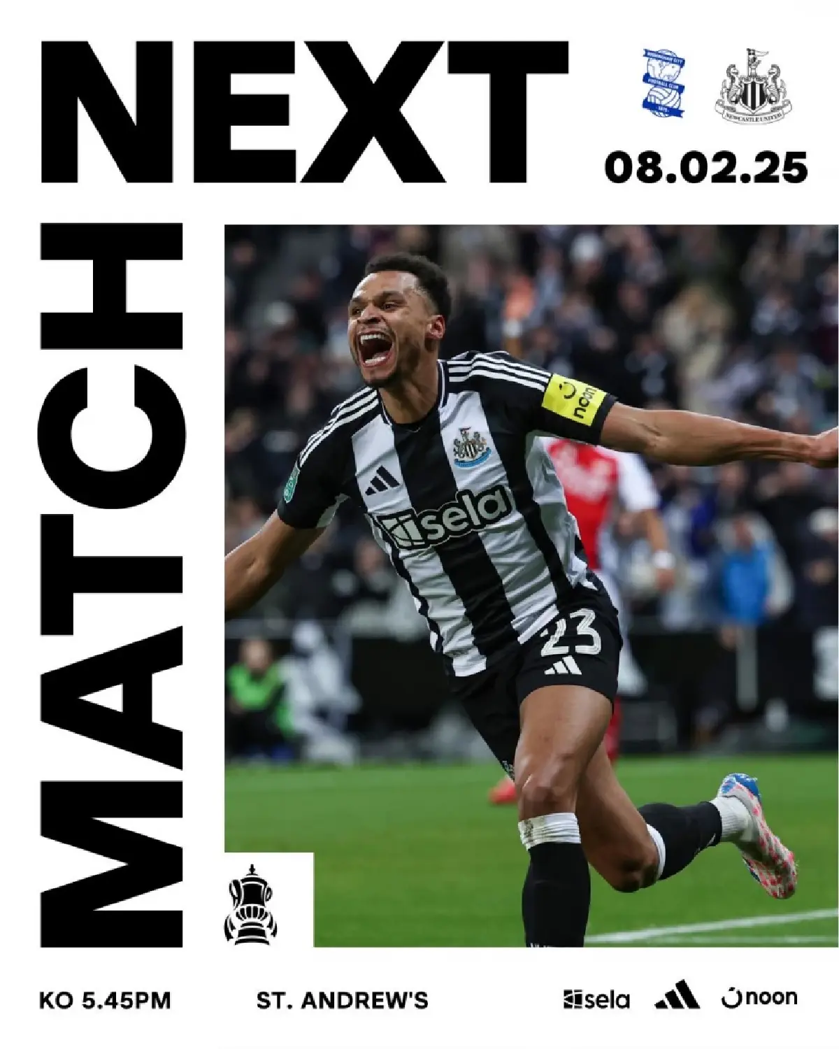 ดูบอลสด เบอร์มิงแฮม VS นิวคาสเซิ่ล เอฟเอ คัพ ถ่ายทอดสด วันนี้ 8 ก.พ.68