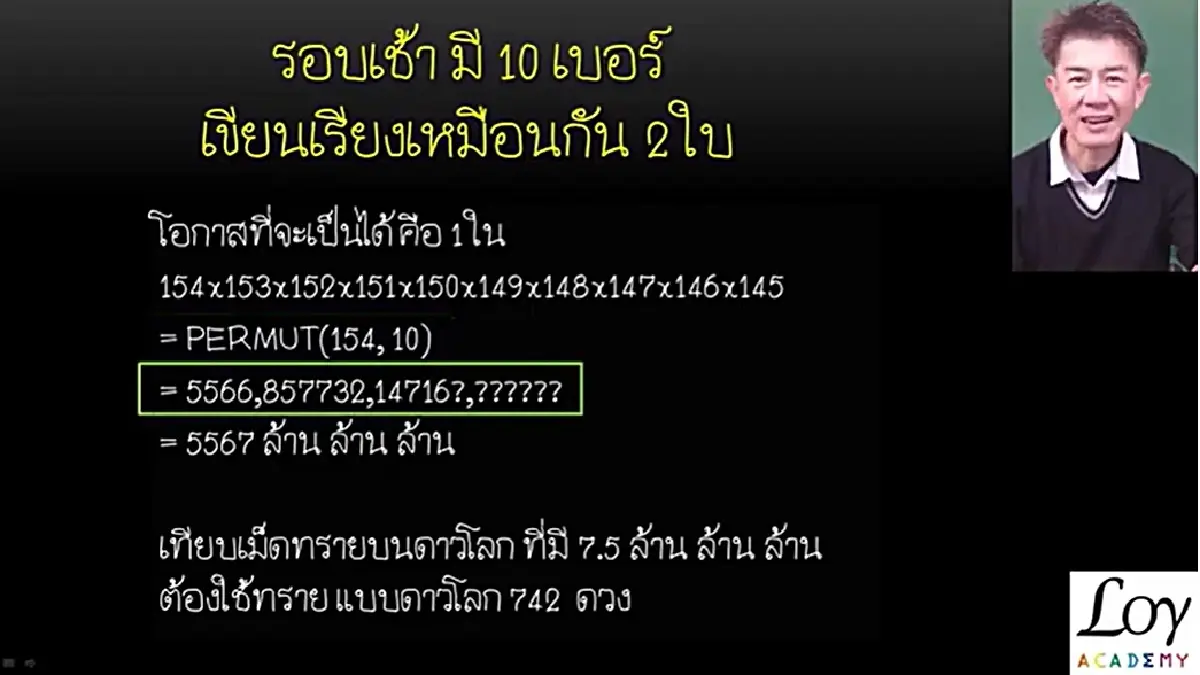 'ลอย ชุนพงษ์ทอง'นักคณิตศาสตร์ไขปริศนาเลือกสว.ฮั้วจริงได้ยกแก็ง