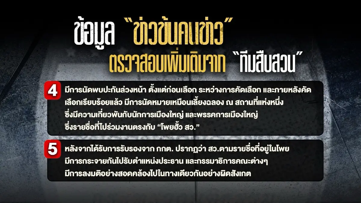 เปิดผลสอบดีเอสไอมีหลักฐานมัดโพยฮั้วเลือกสว.เข้าข่าย"คดีพิเศษ"