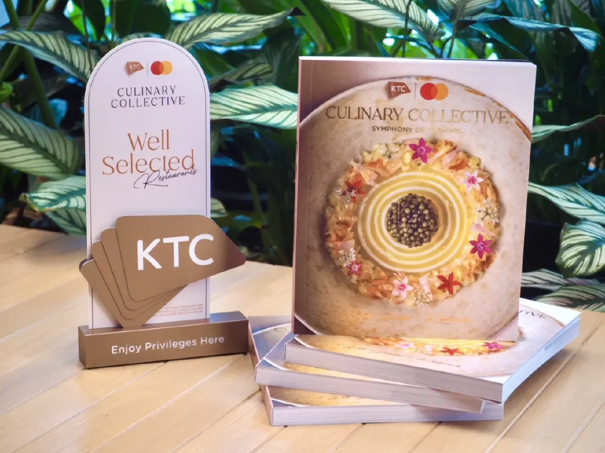 KTC Culinary Collective เล่ม 6  ปกภาพ ‘ขนมจีนซาวน้ำ’ 