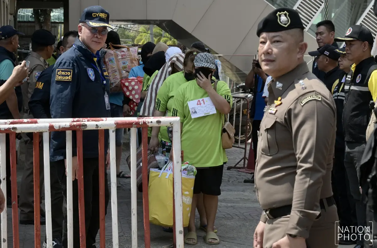 กัมพูชาส่งคนไทย 119 คนคดีอาชญากรรมข้ามชาติกลับประเทศ
