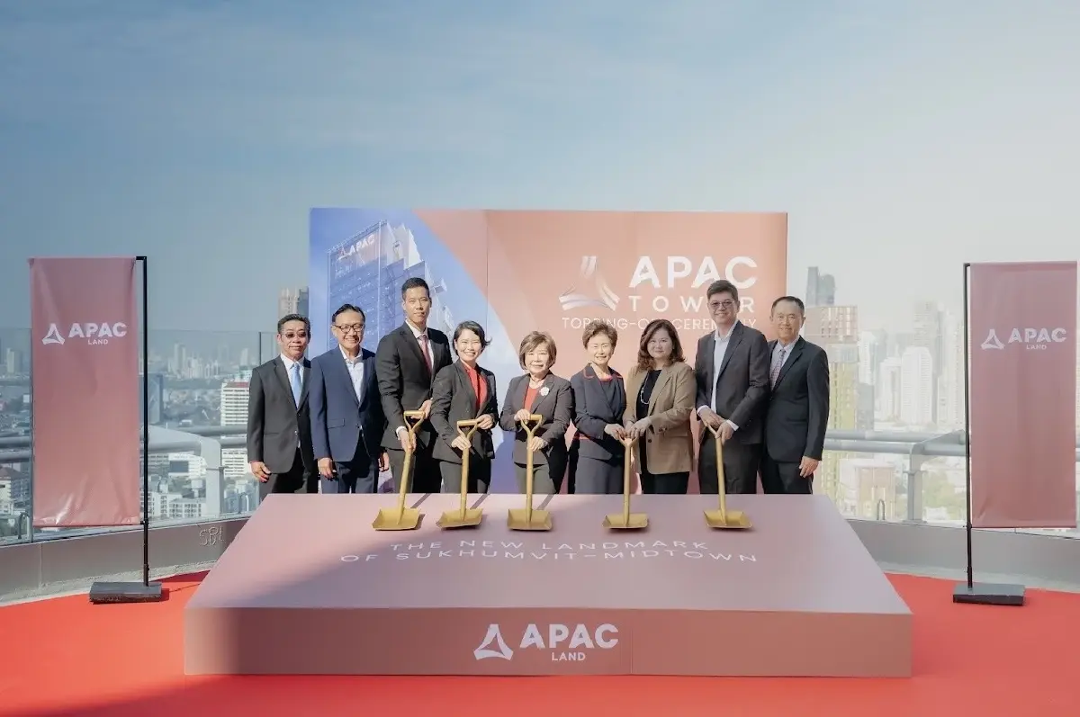 APAC Tower ฉลอง Topping Off พร้อมเปิดตัวแลนด์มาร์คใหม่สุขุมวิท-เอกมัย