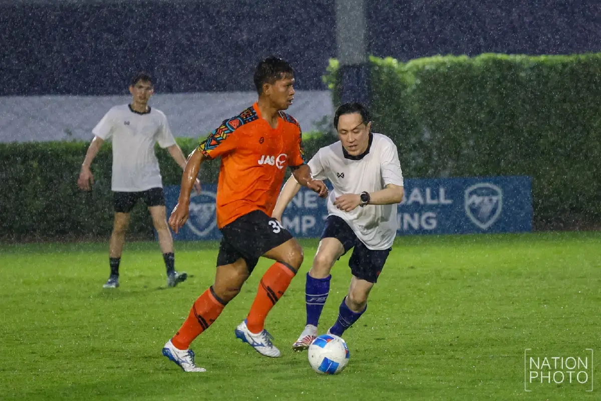 เนชั่นฯ นำ 2 ประตู ก่อนแพ้ JAS-MONO 2-3 ผลบอลกระชับมิตร