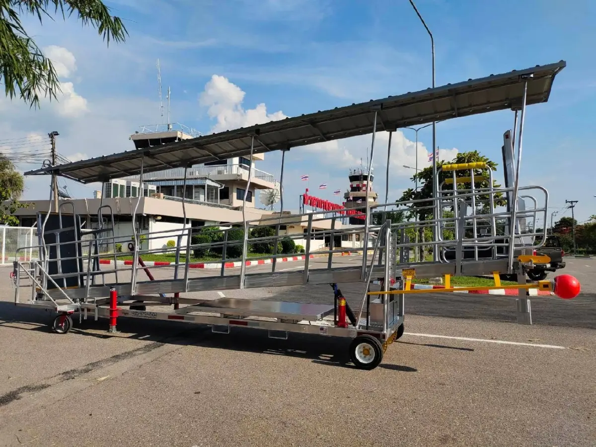 ทย.ให้บริการทางลาดลำเลียง"ผู้โดยสารทุพพลภาพ-ผู้สูงอายุ"สนามบินฟรี!