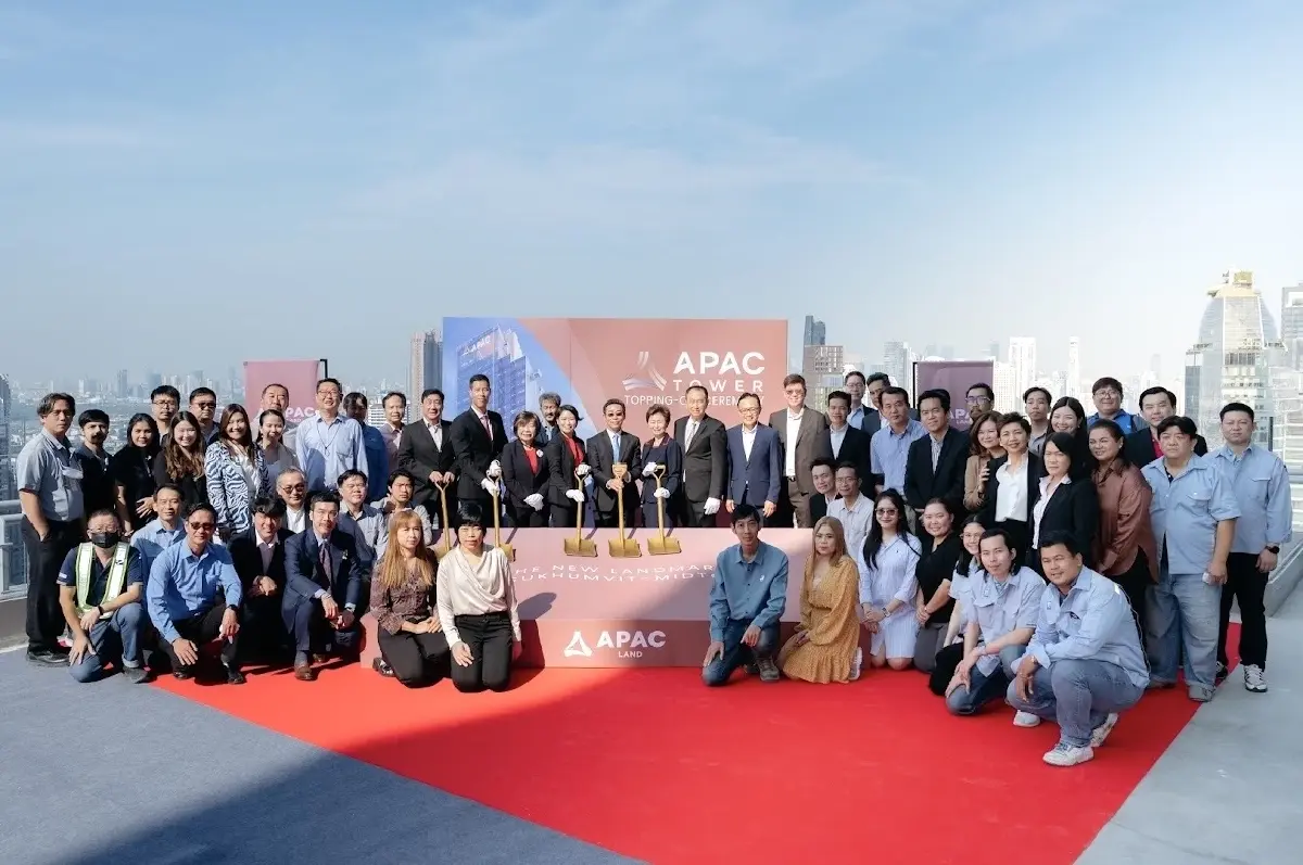 APAC Tower ฉลอง Topping Off พร้อมเปิดตัวแลนด์มาร์คใหม่สุขุมวิท-เอกมัย