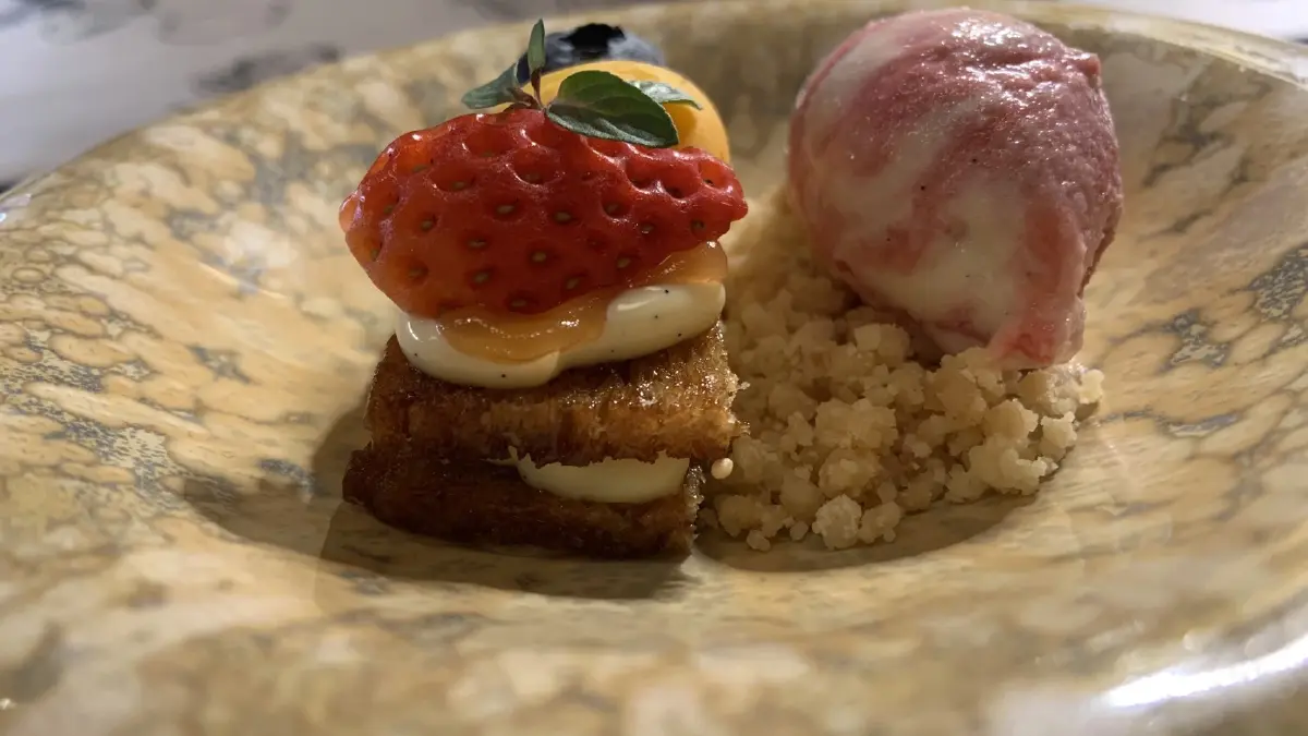 got any grape? Fanta sorbet, yoyo snow, grapes salsa 